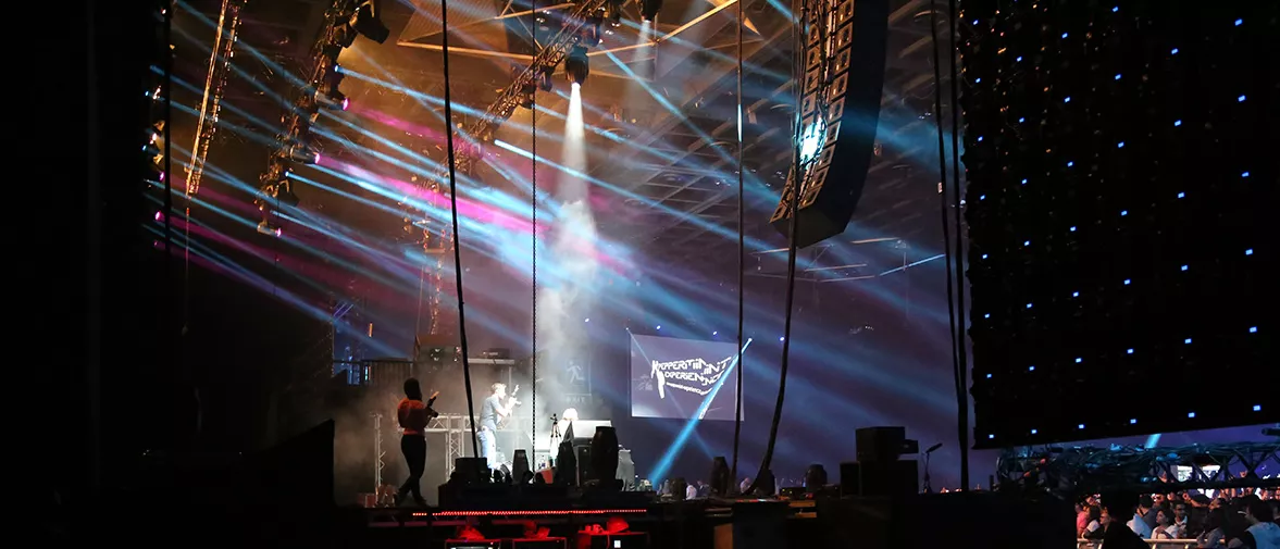 Avicii retires in Dubai with d&b.