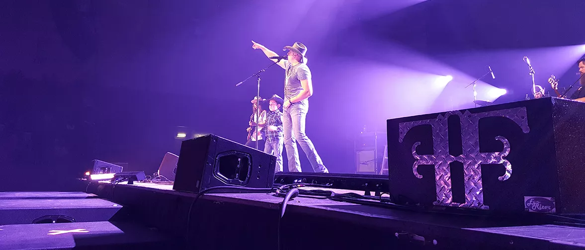 d&b J-Series on tour with Frank Foster.