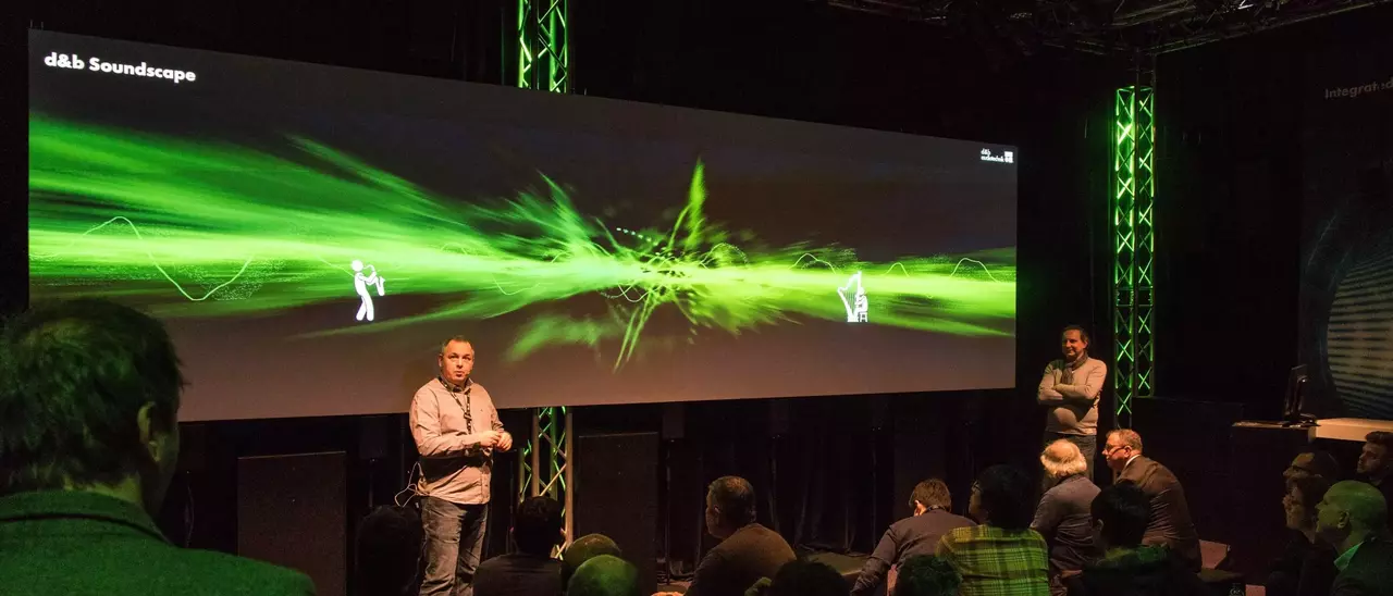 Experience a changing audio landscape with the d&b Soundscape at ISE 2018