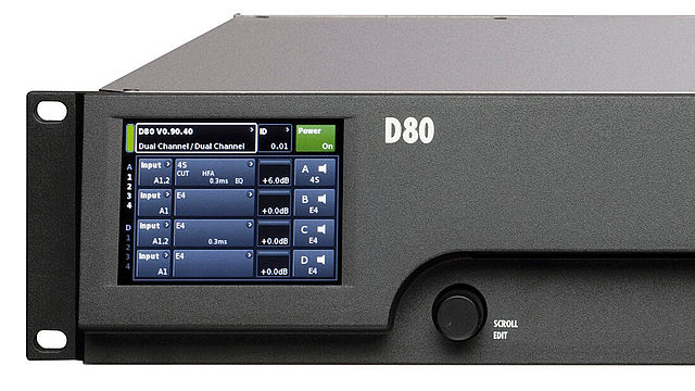 D80 amplifier press