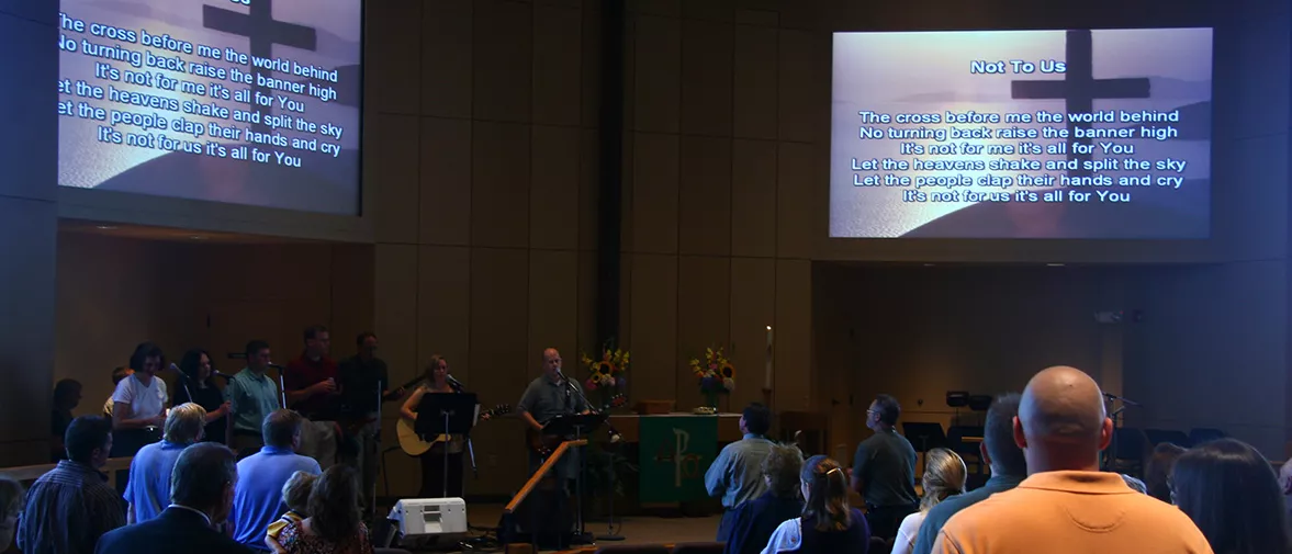 The Good Shepherd church’s new sanctuary is equipped with d&b