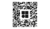 Black and white QR code featuring a central design with squares and circles, used for scanning with mobile devices.