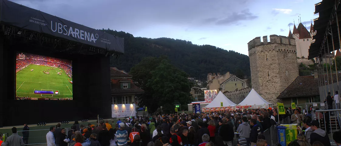 d&b plays in the big league at Euro 2008